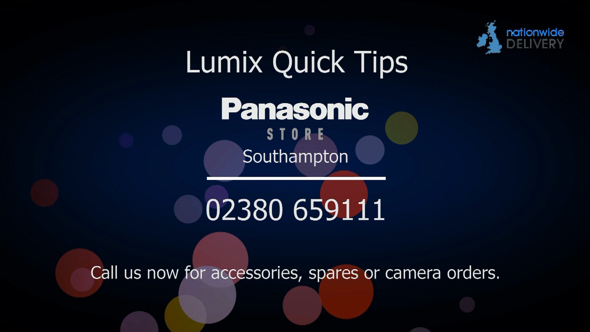 Lumix Quick Tips – One point colour