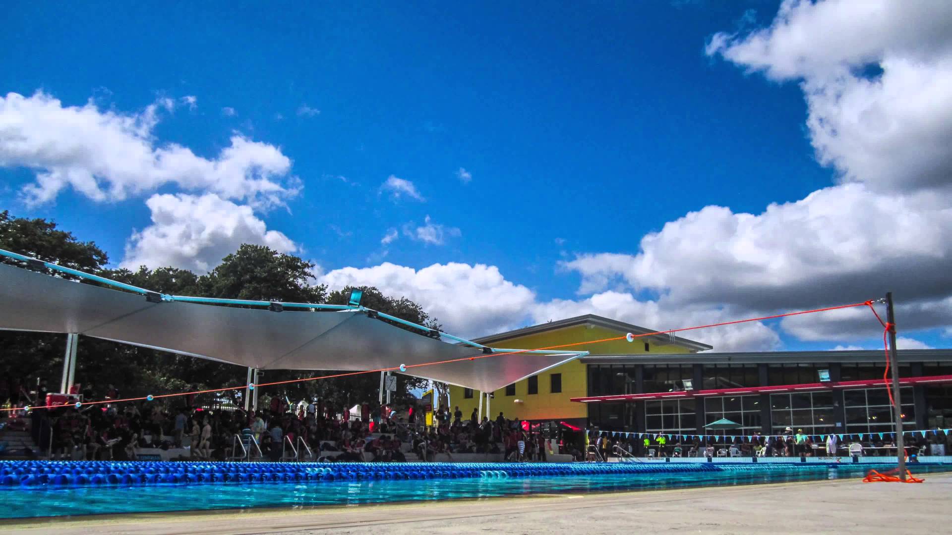 Mornings At The Suburban Pool // 4K Compact Camera Timelapse