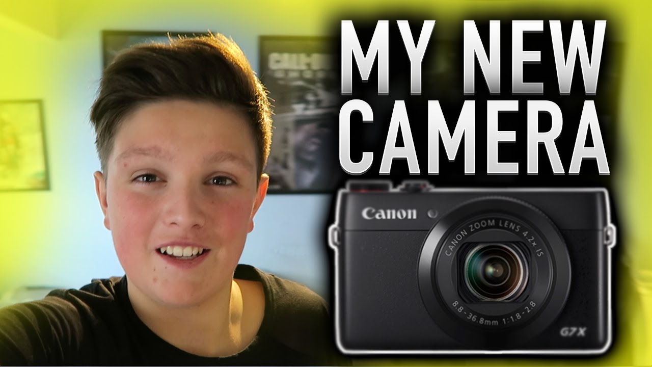 MY NEW CAMERA? | Canon G7X Unboxing And First Look!