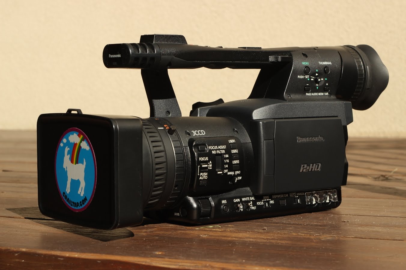 My New Camera. The Panasonic HPX170.