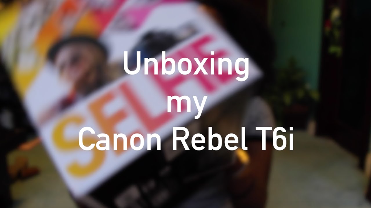 New Camera Unboxing! | Canon Rebel T6i Video Creator Kit!