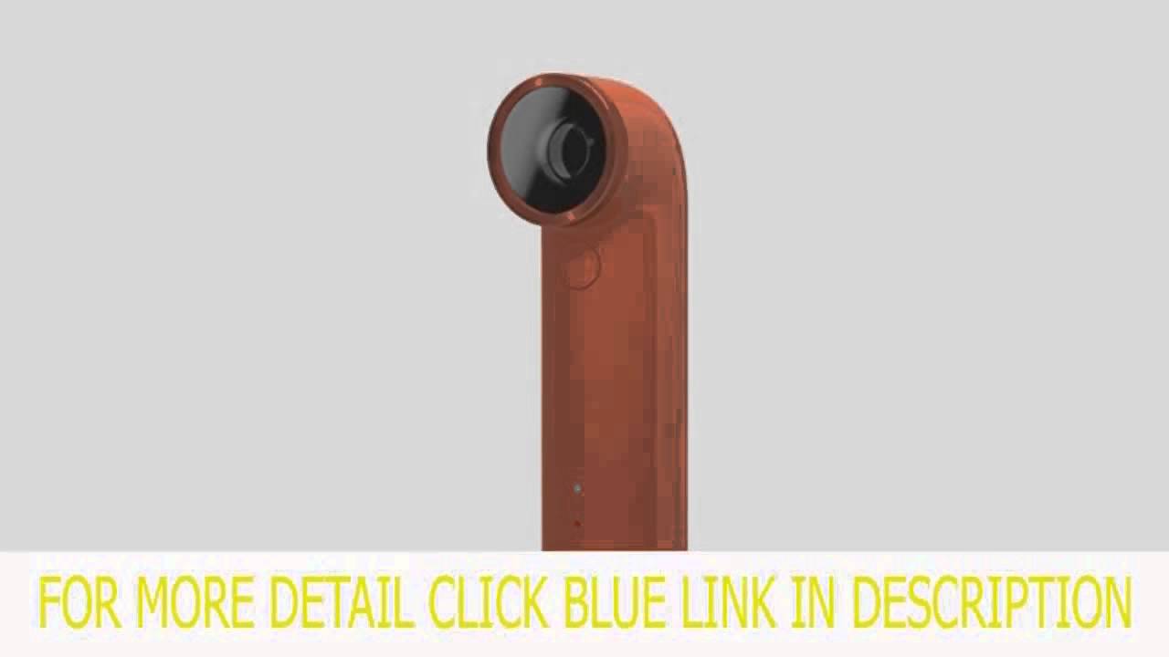 New HTC RE 16.0MP Waterproof Digital Camera (Orange) Slide