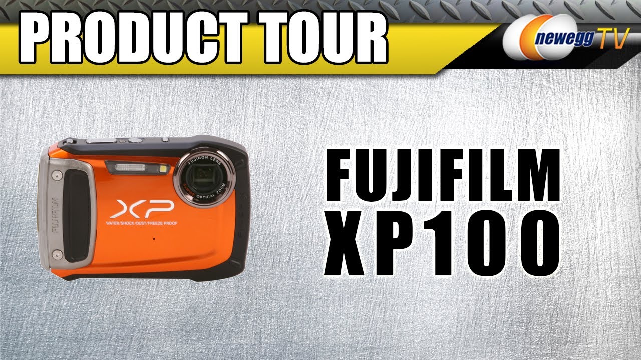 Newegg TV: FUJIFILM XP100 Orange Waterproof Shockproof Wide Angle Digital Camera Product Tour