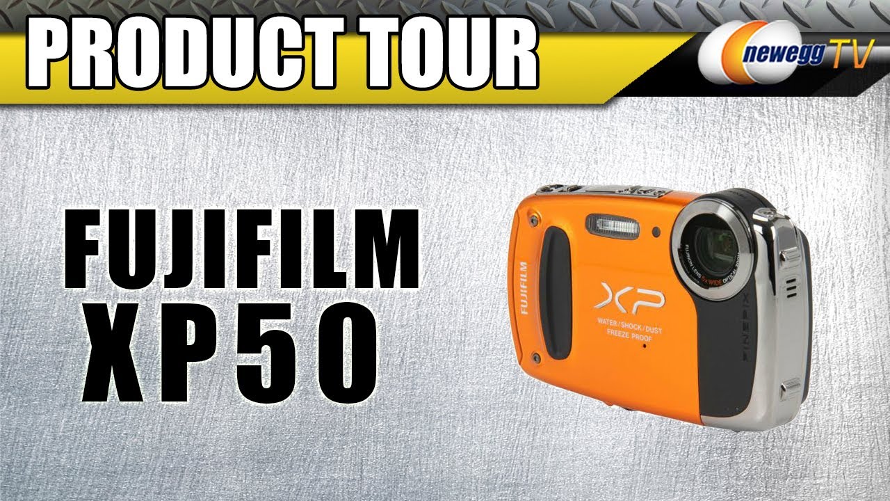 Newegg TV: FUJIFILM XP50 Orange Waterproof Shockproof Wide Angle Digital Camera Product Tour