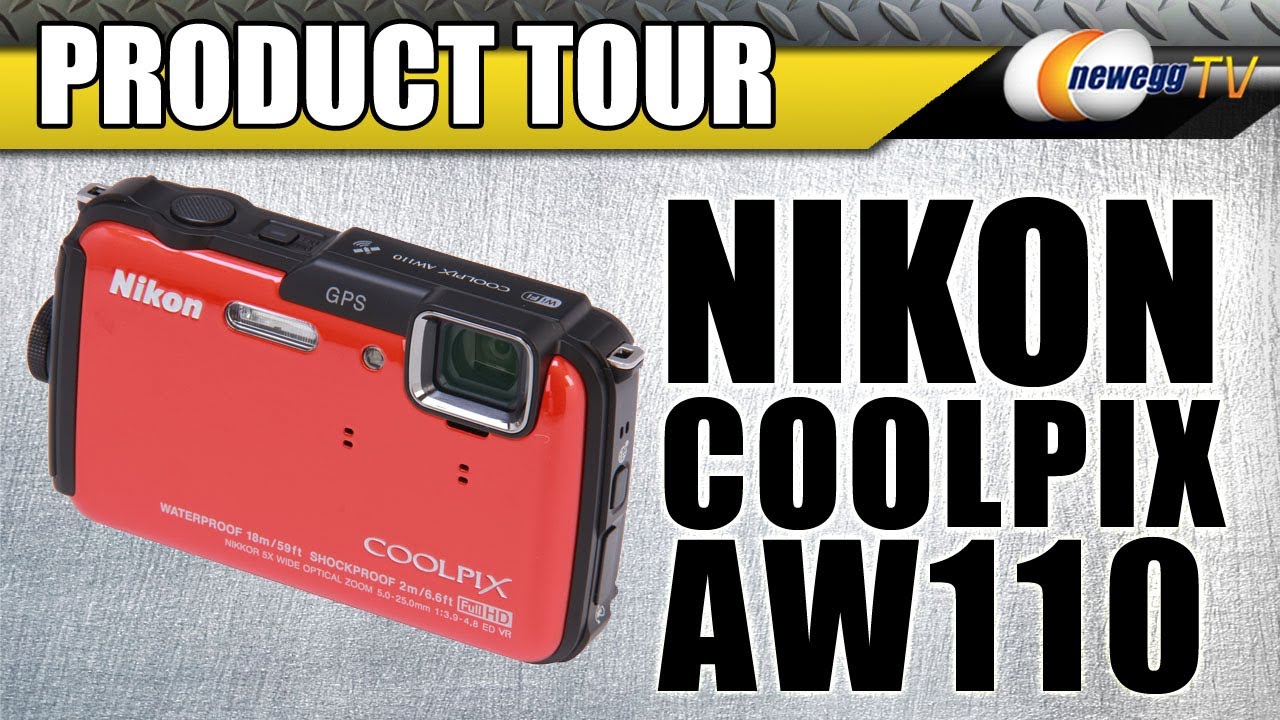 Newegg TV: Nikon COOLPIX AW110 Orange Digital Camera Product Tour