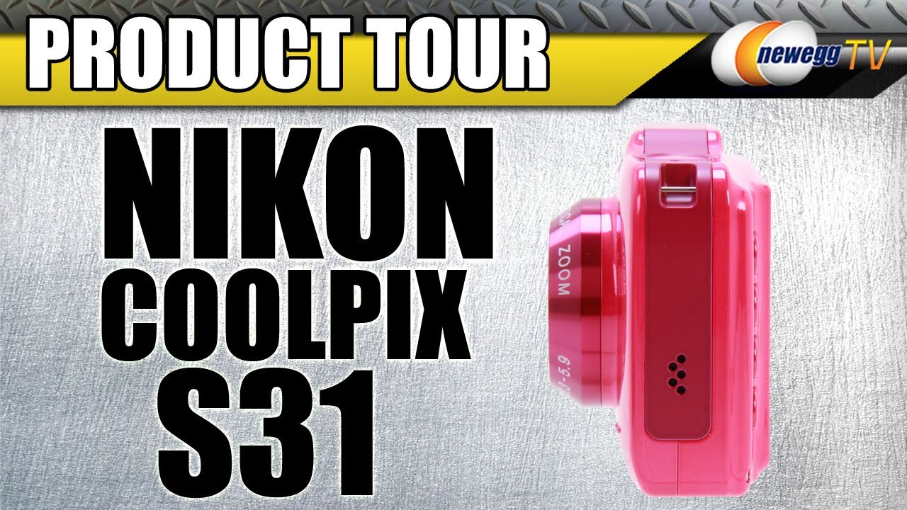 Newegg TV: Nikon COOLPIX S31 Pink Digital Camera Product Tour