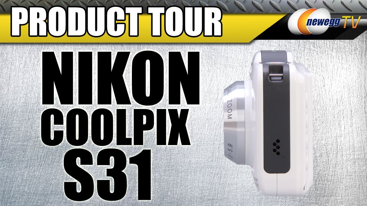 Newegg TV: Nikon COOLPIX S31 White Digital Camera Product Tour