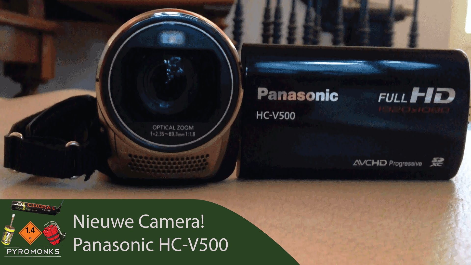 Nieuwe camera Panasonic HC-V500 – [SPECIAL]