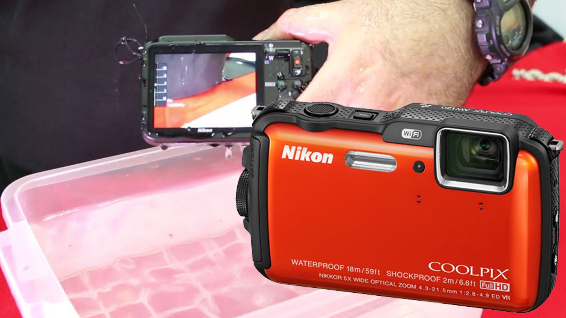 Nikon AW120 Features Waterproof Stabilisation Wi-Fi Video and Wide Angle