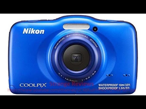 Nikon COOLPIX S32 13.2 MP Waterproof Digital Camera