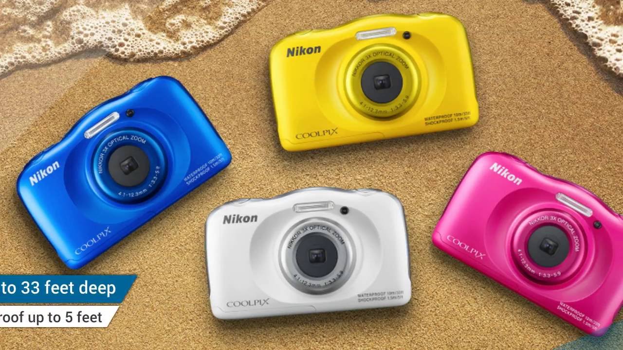 Nikon COOLPIX S33 Waterproof Digital Camera