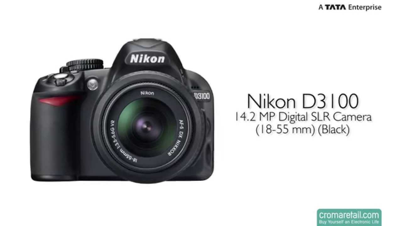 Nikon D3100 14.2 MP Digital SLR Camera (18-55 mm) (Black)