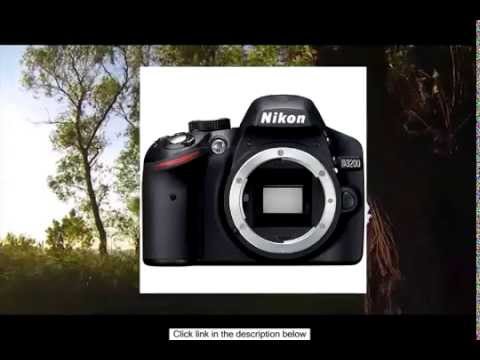 Nikon D3200 Digital SLR Camera Body Black – Refurbished By Nikon USA