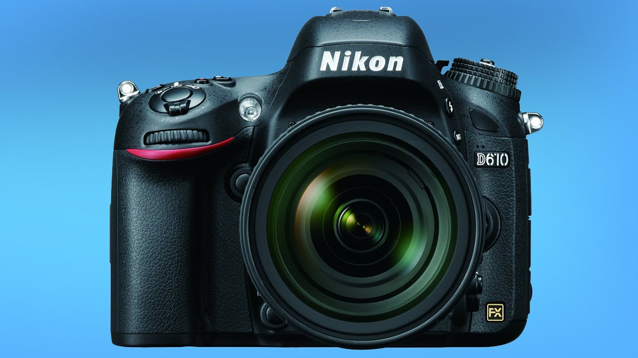 Nikon D610 24.3 MP CMOS FX-Format Digital SLR Camera