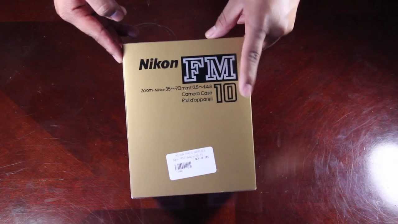 Nikon FM10 35mm SLR Unboxing