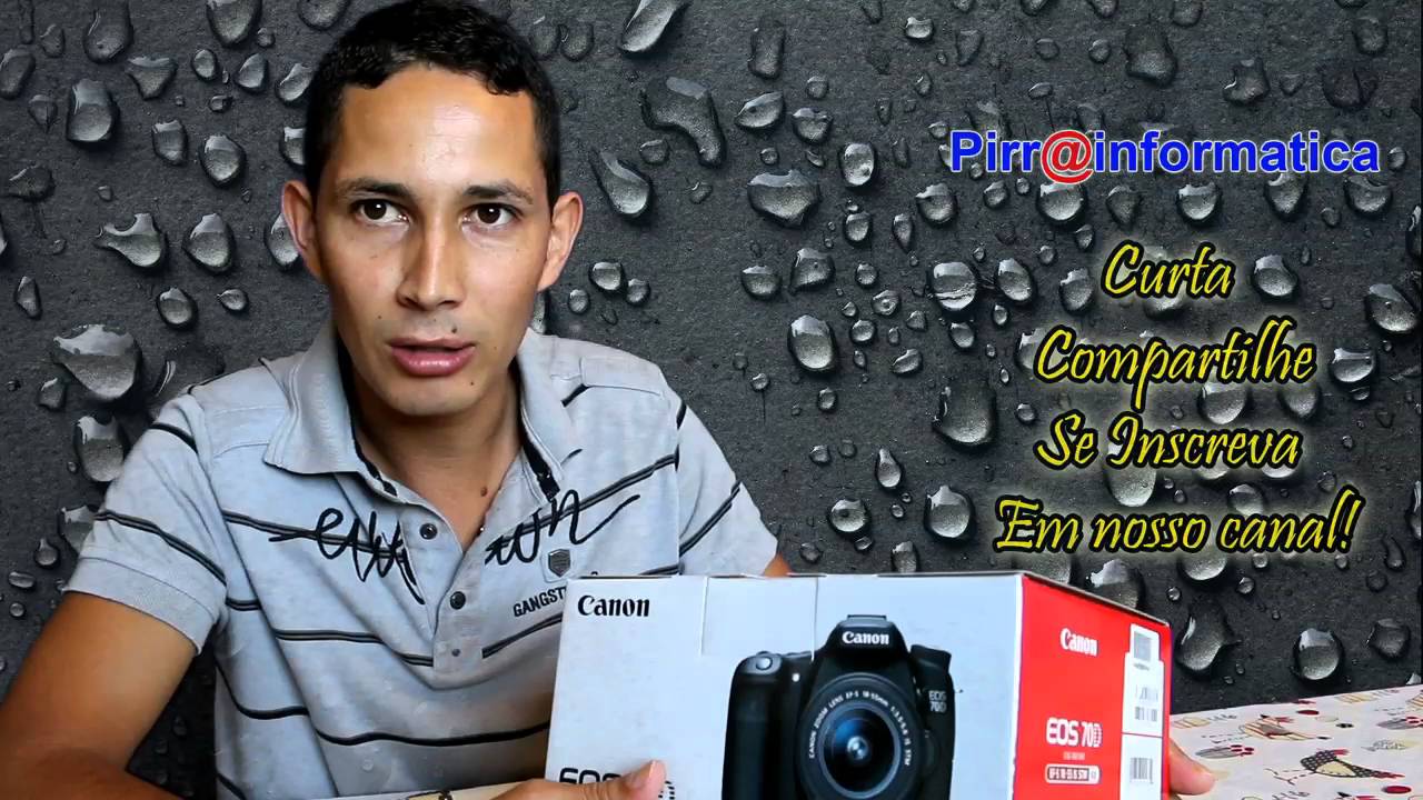 Nova camera canon 90D para nosso canal, agora videos profissionais