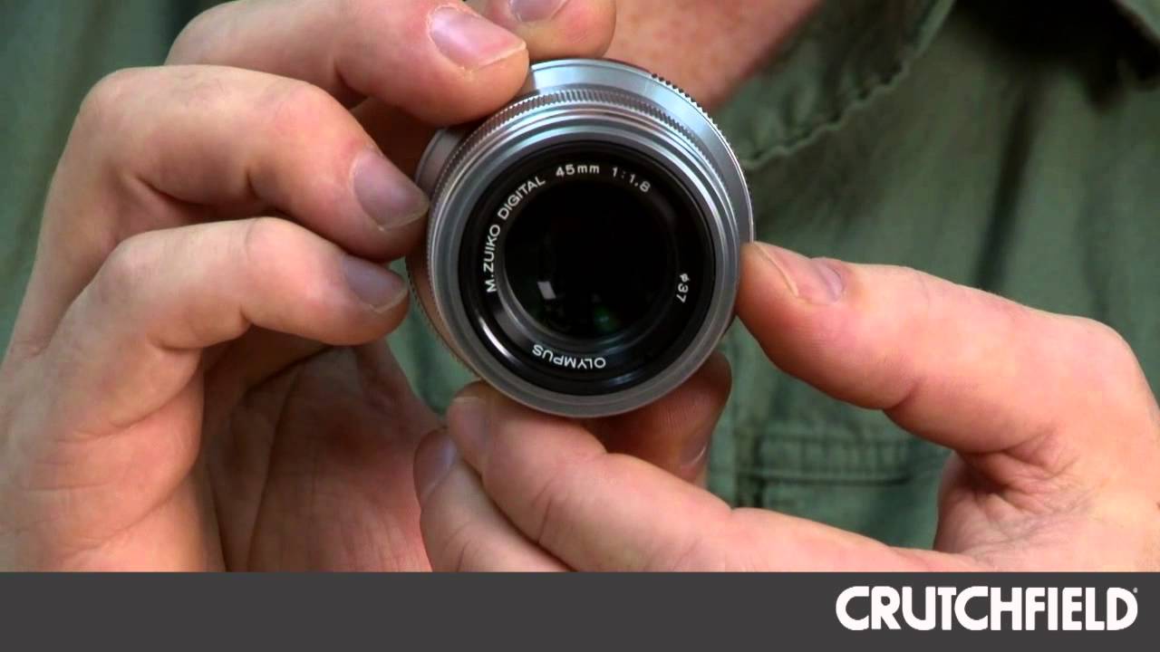 Olympus 45mm f/1.8 Camera Lens Overview | Crutchfield Video