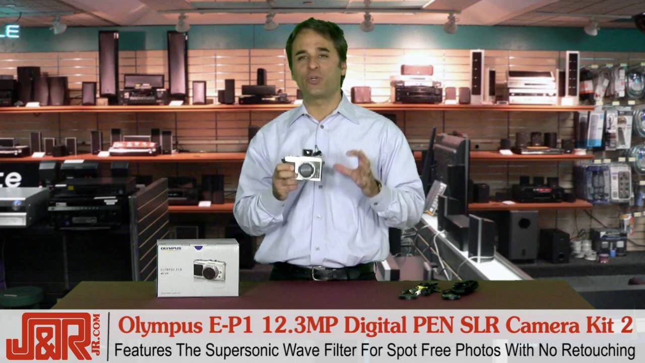 Olympus E-P1 12.3MP Digital PEN SLR Camera Kit 2