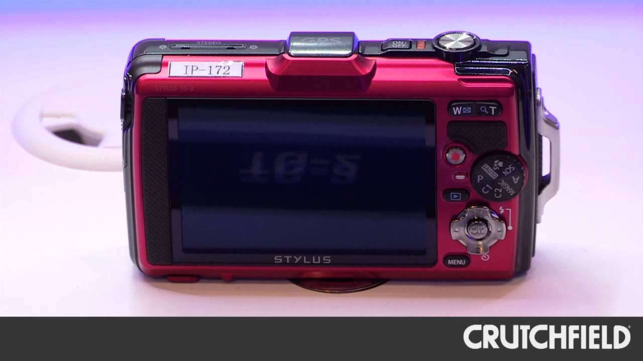 Olympus TG-2 iHS Tough-Style Digital Camera | Crutchfield Video