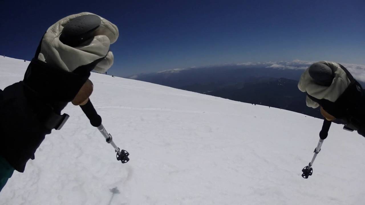 Olympus TG-Tracker sample video (Mount St. Helens ski descent)