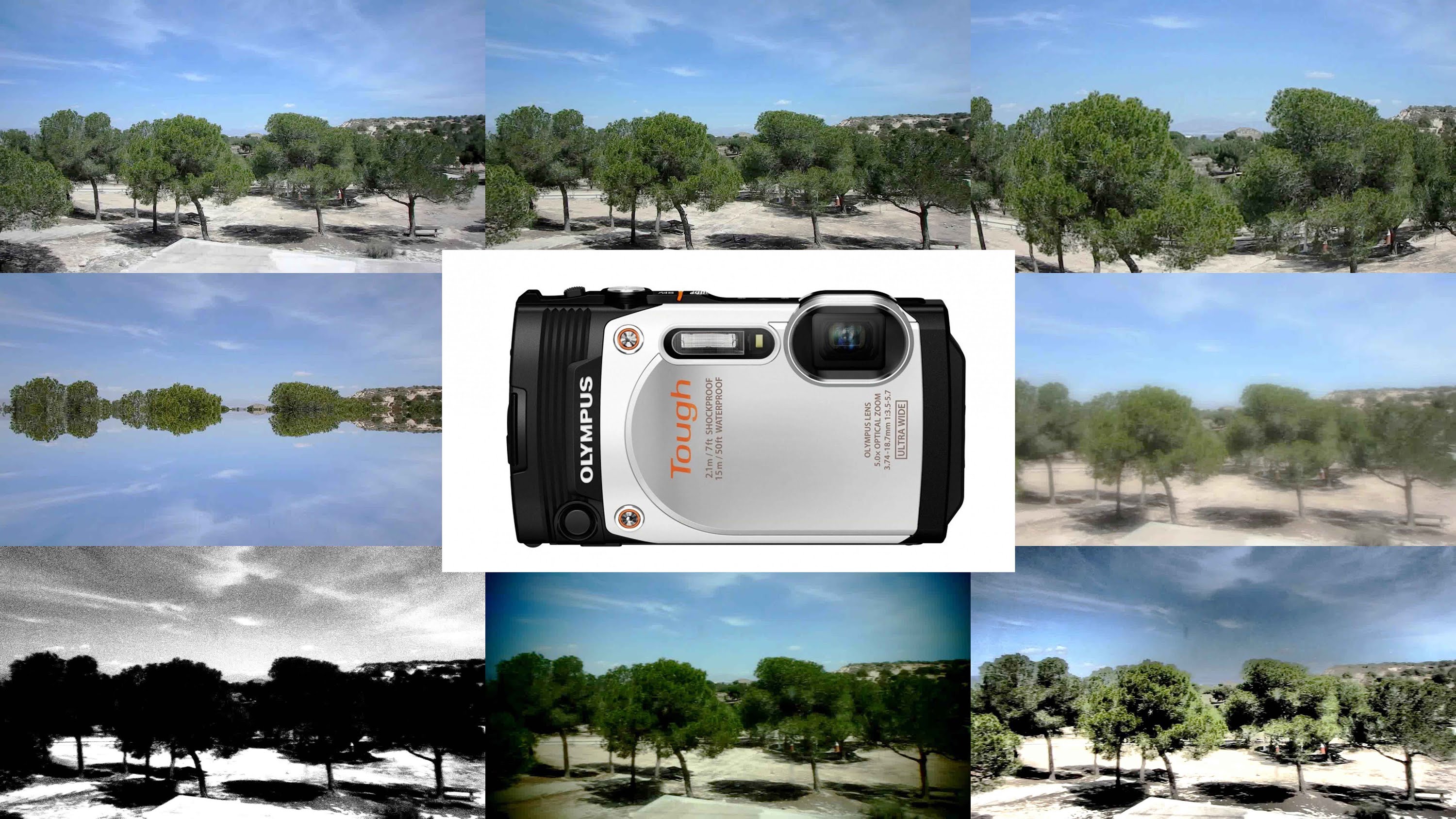 Olympus Tough TG 860 Digital Camera Test Video 4K