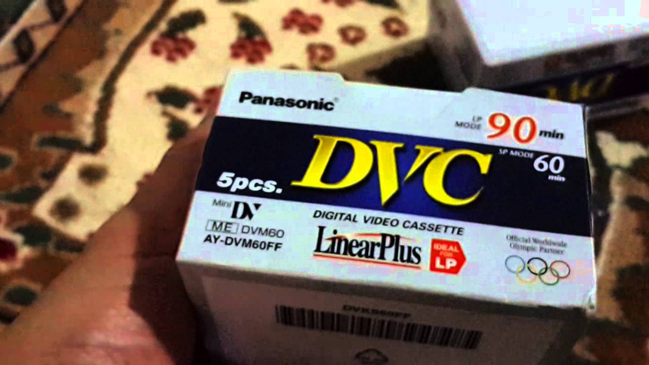Panasonic Digital Video Cassette Liniar Plus miniDV