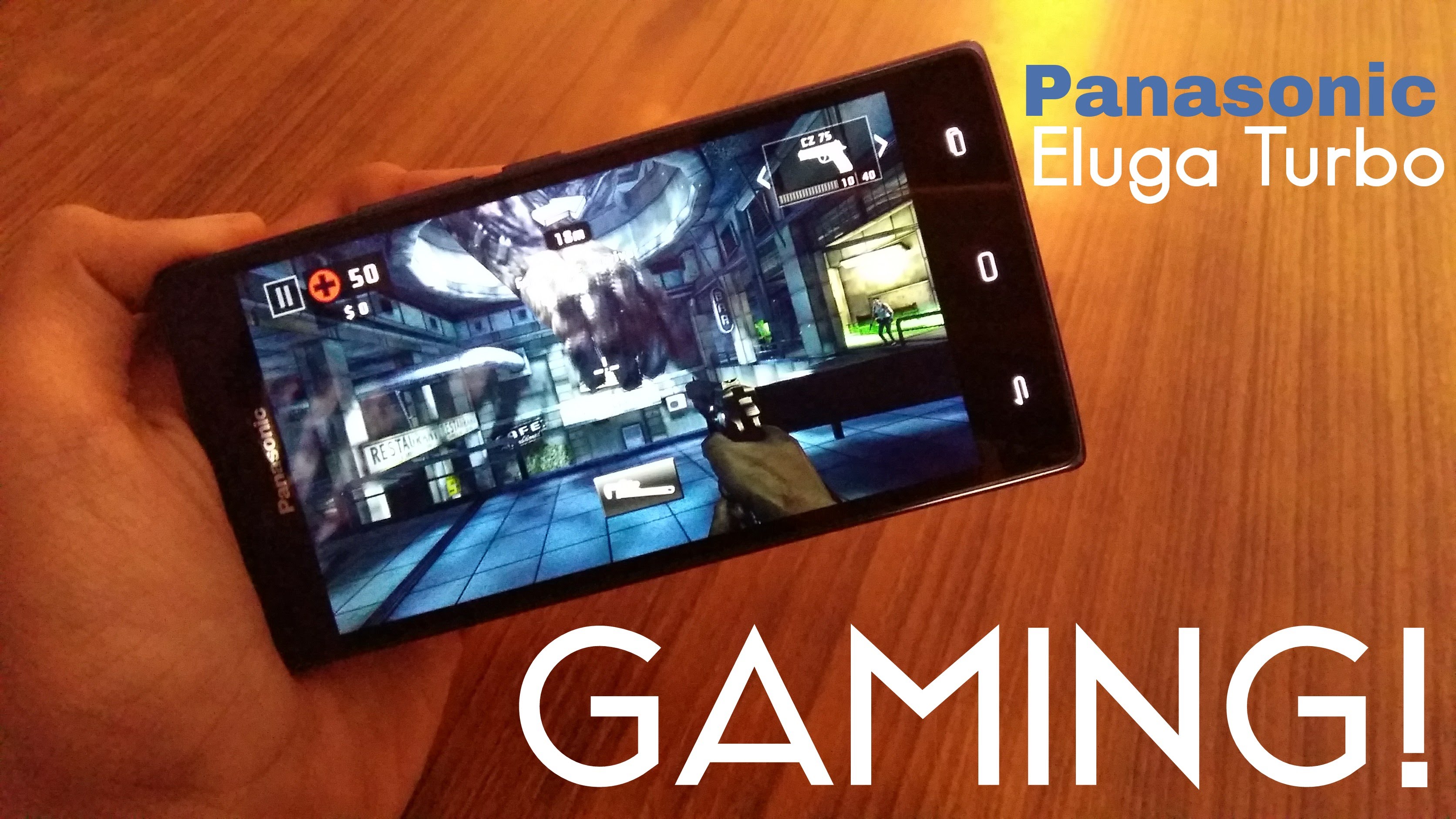 Panasonic Eluga Turbo Gaming Review with Heavy Games