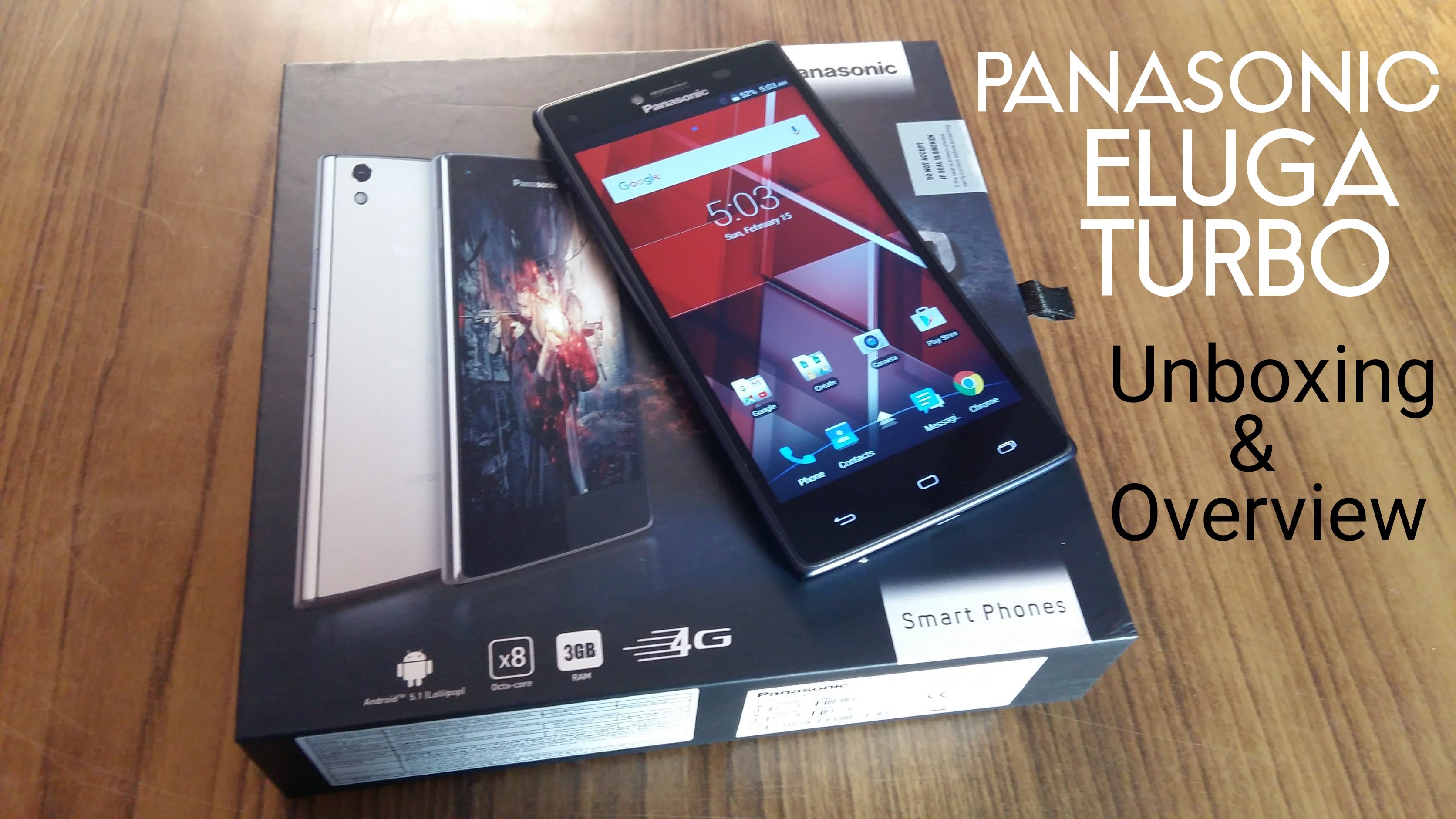 Panasonic Eluga Turbo Unboxing and First Look