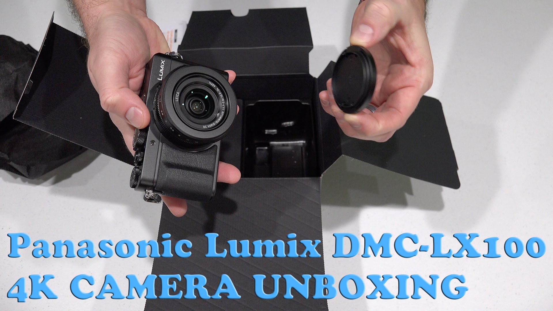 Panasonic Lumix DMC-LX100 Unboxing – EXCELLENT 4K Camera
