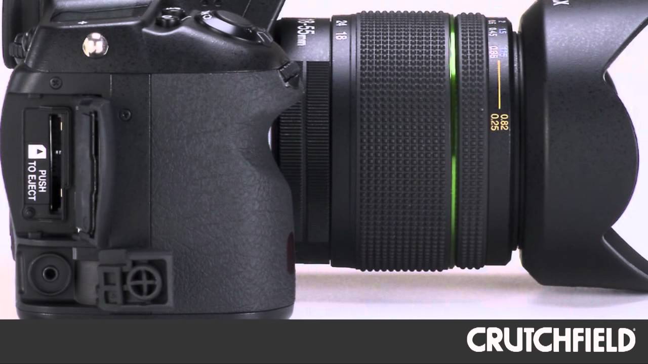 Pentax K5 Digital SLR Camera Review | Crutchfield Video