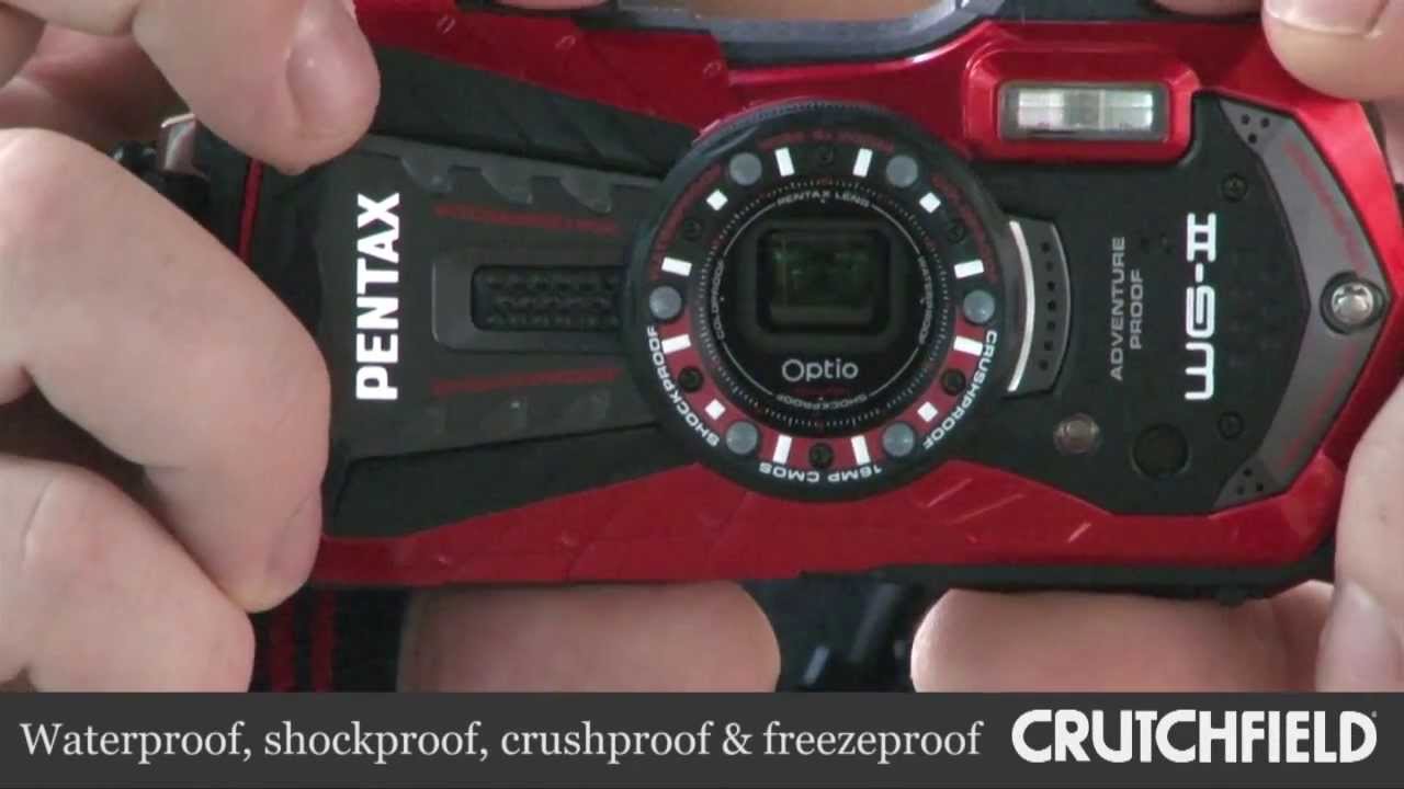 Pentax Optio WG-2 Tough-Style Waterproof Digital Camera Review | Crutchfield Video