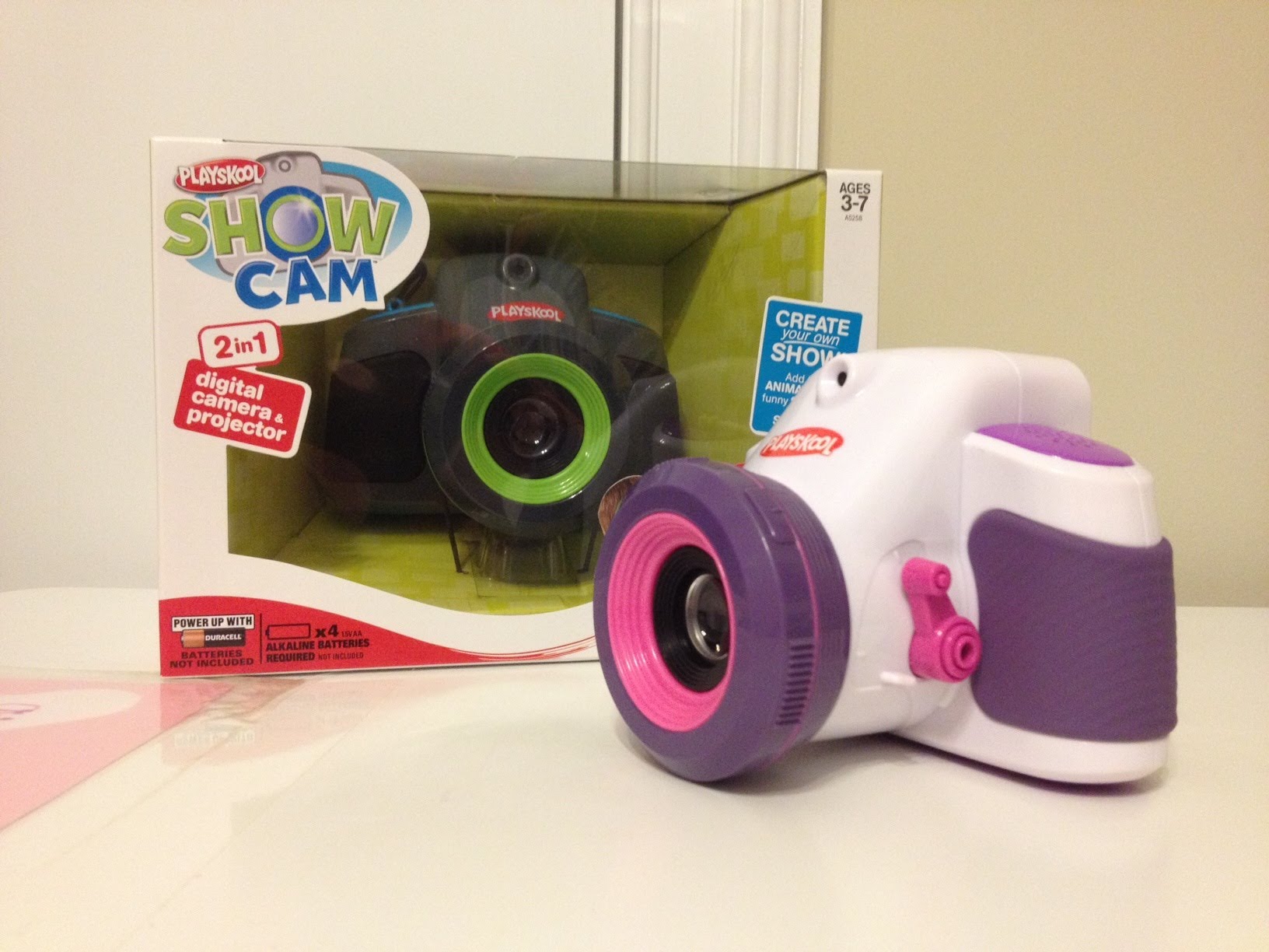 Playskool Showcam 2 in 1 Digital Camera and Projector The_Engineering_Family