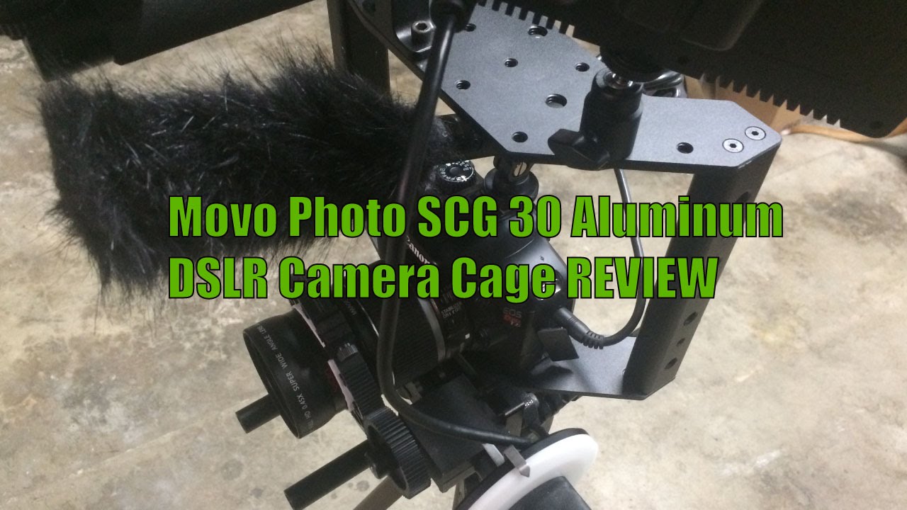 PR: Movo Photo SCG 30 Aluminum DSLR Camera Cage REVIEW