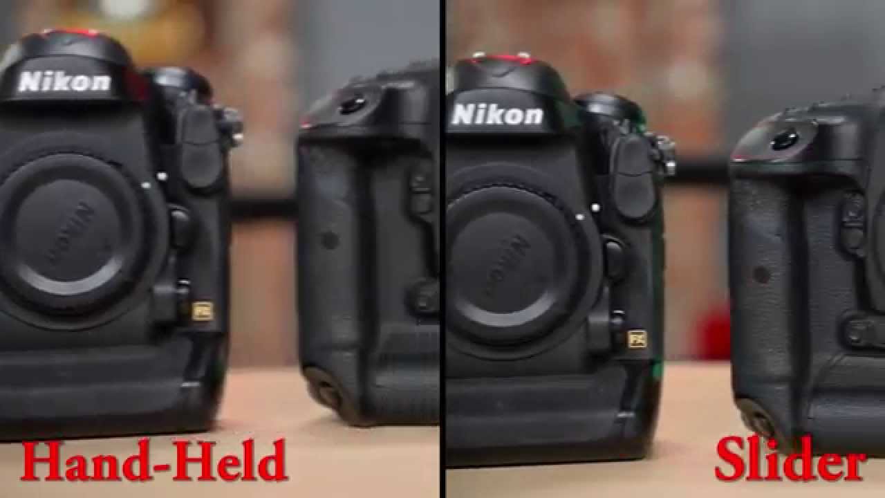 Quick Tip: Using a Slider for smooth DSLR Video