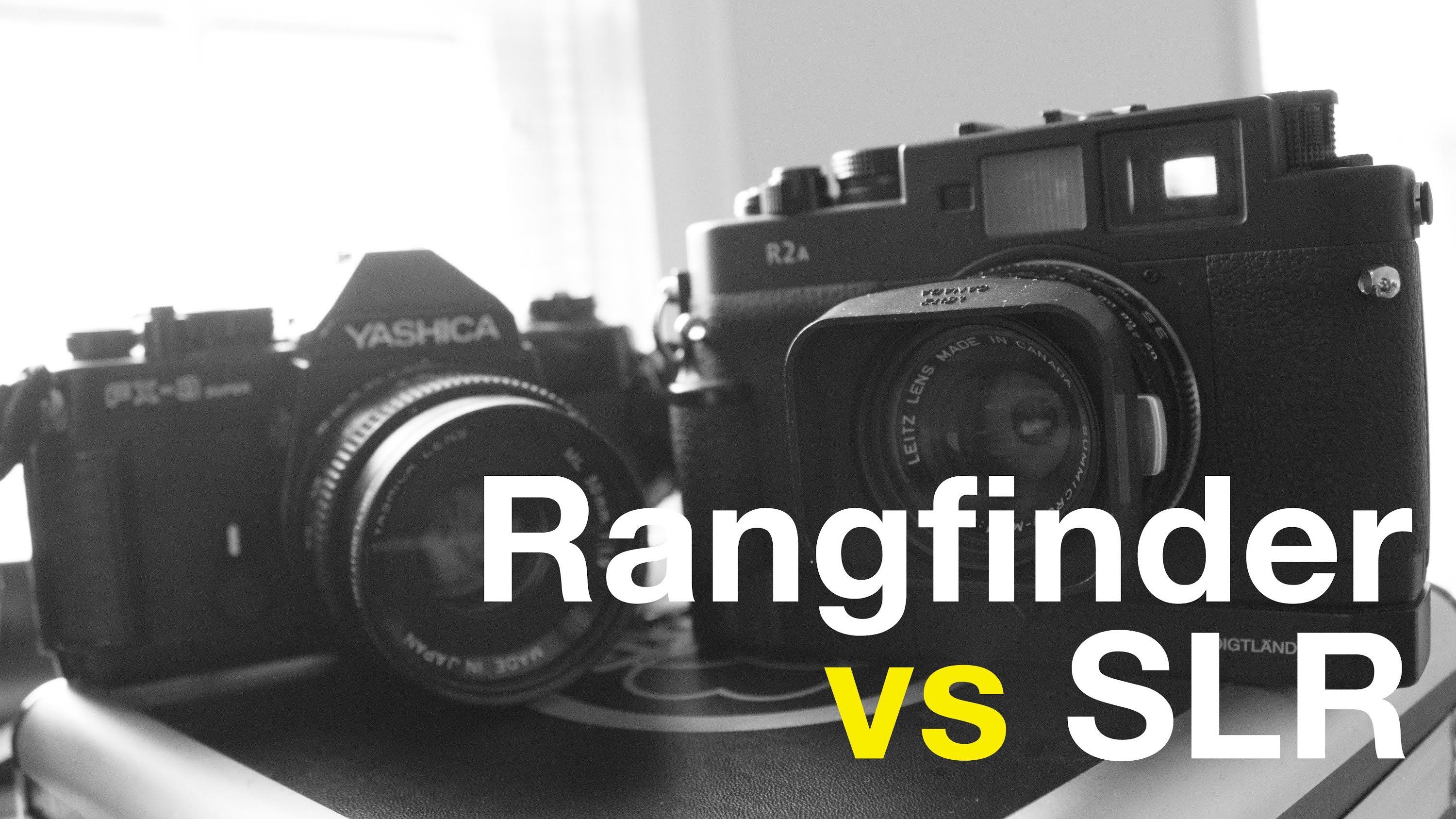 Rangefinder vs SLR Camera