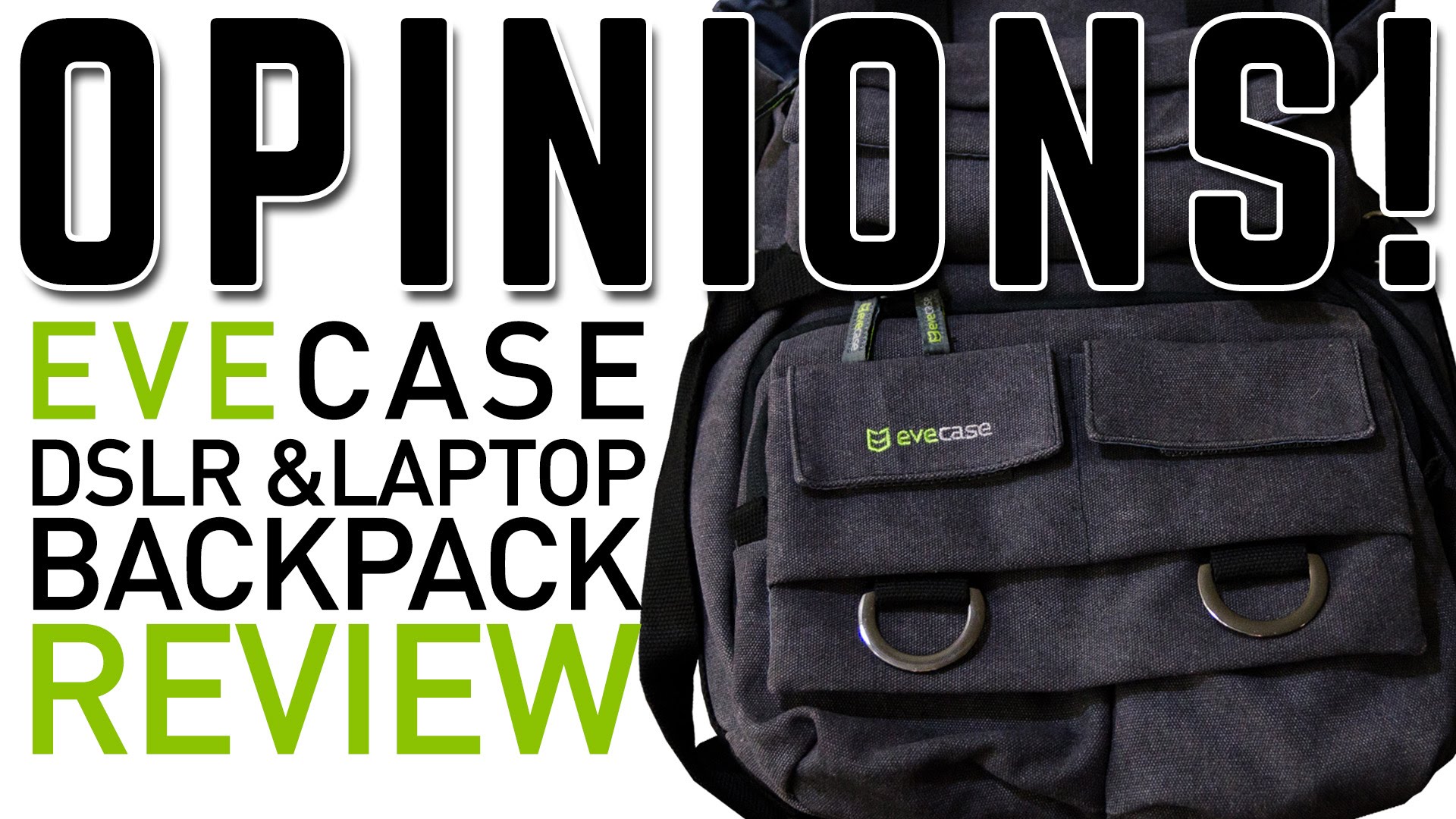REVIEW Evecase DSLR Camera Bag – OPINIONS! EP.1