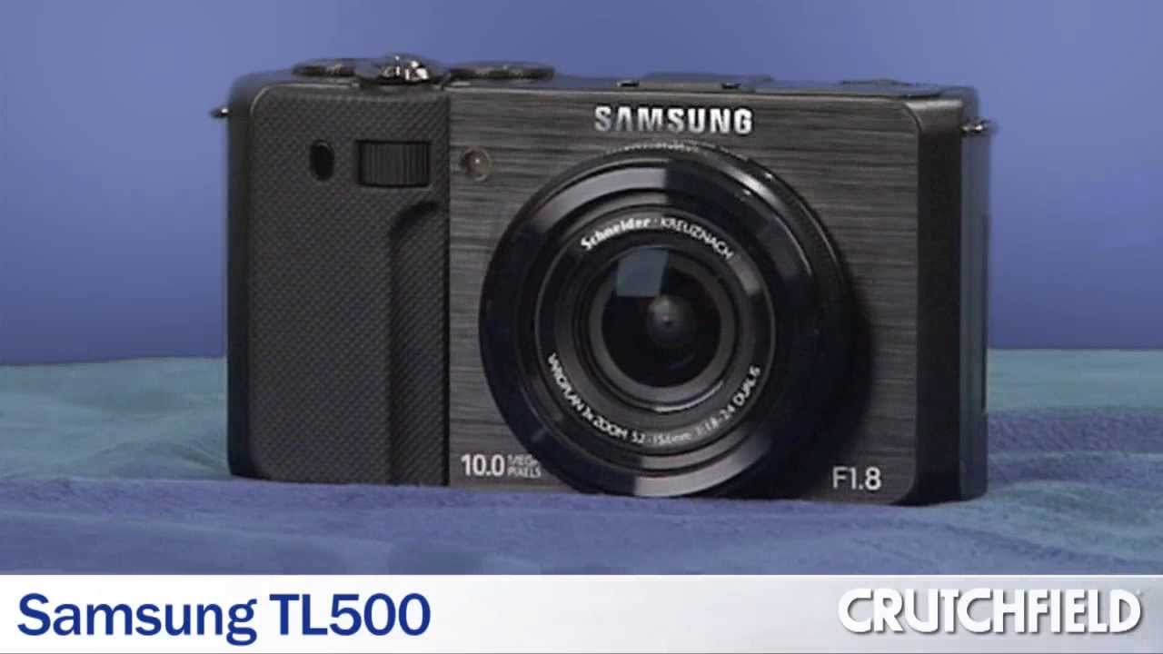 Samsung TL500 Digital Camera Overview | Crutchfield Video