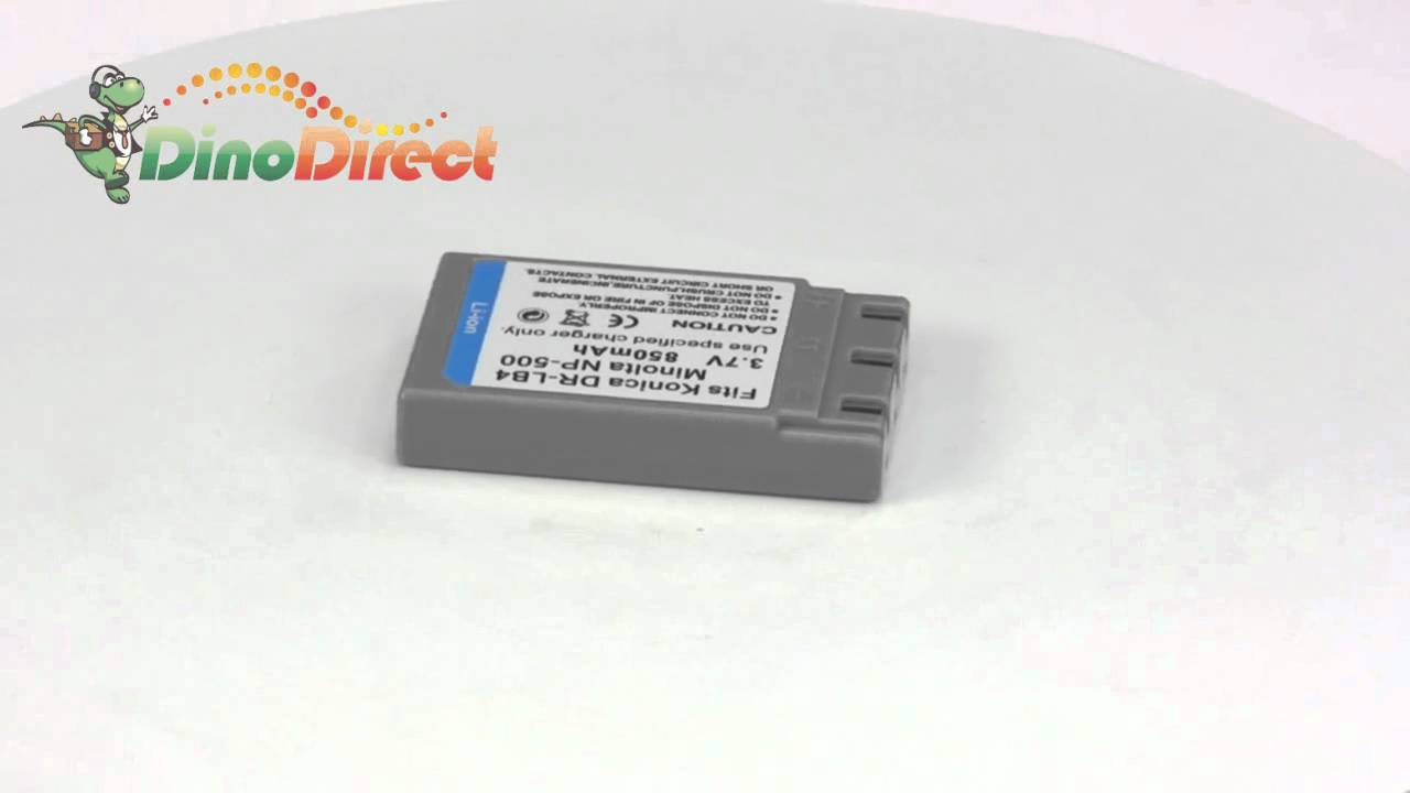 SANGER Replacement Digital Camera Battery 3.7V 850mAh for KONICA DR-LB4  from Dinodirect.com