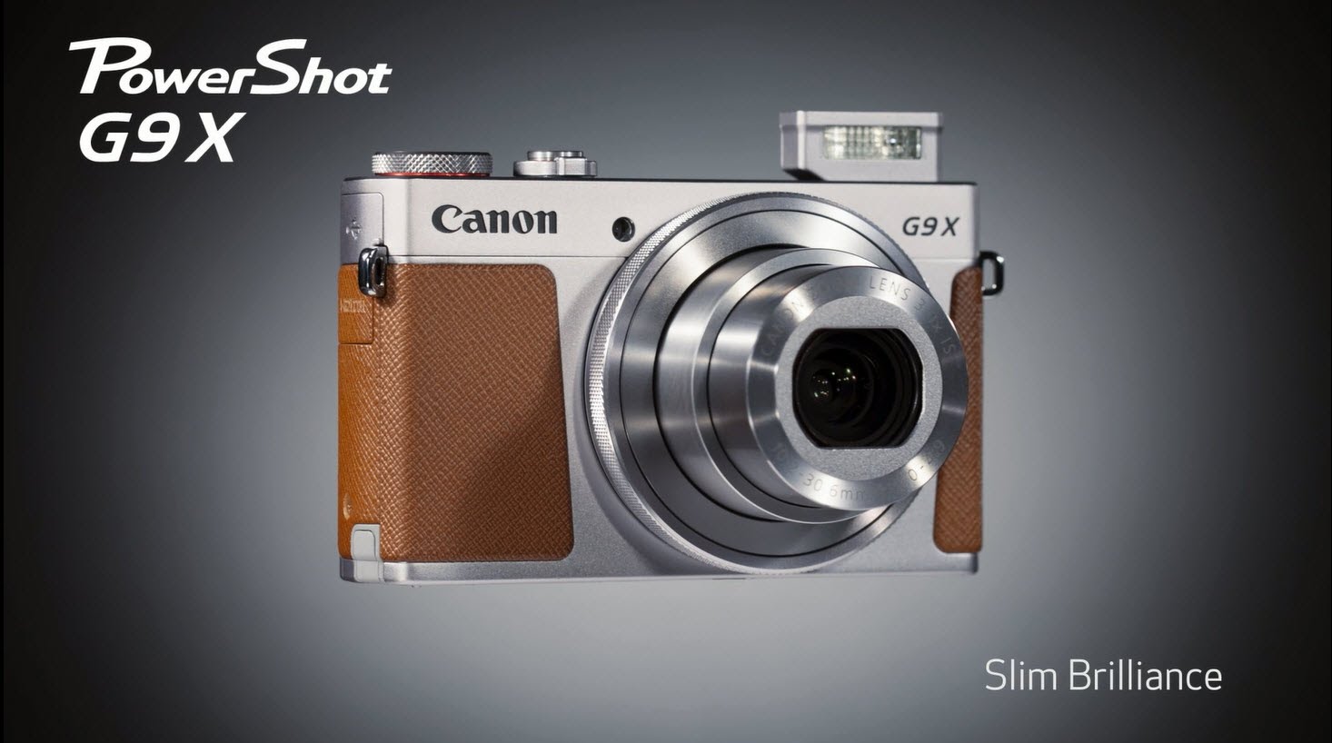 Slim Brilliance is Yours with the Canon PowerShot G9 X Digital Camera