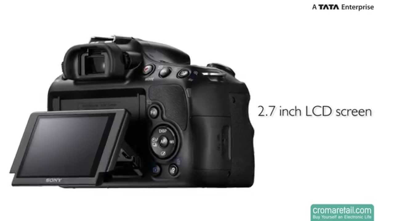 Sony A58 20.1 MP Digital SLR Camera (18-135 mm) (Black)