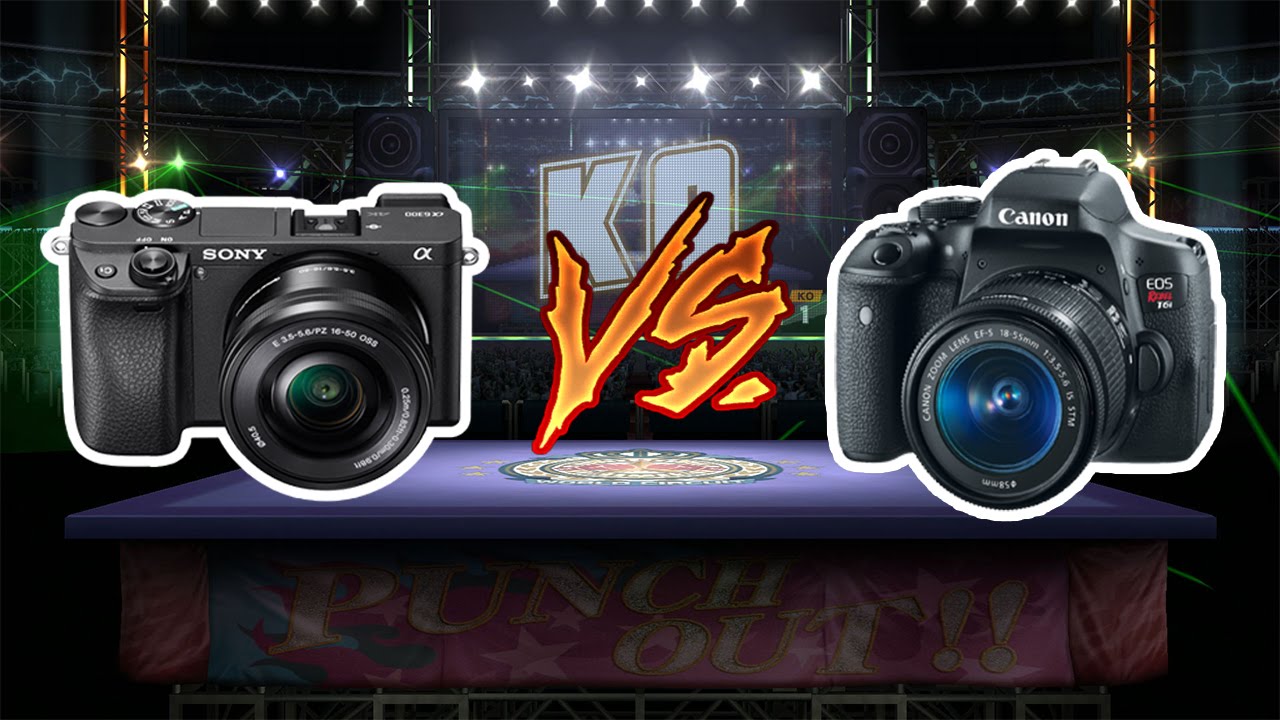 Sony A6300 vs Canon T6i Video Comparison