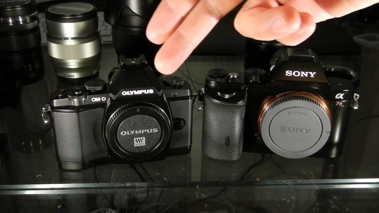 Sony A7R vs Olympus OMD EM5 Cameras