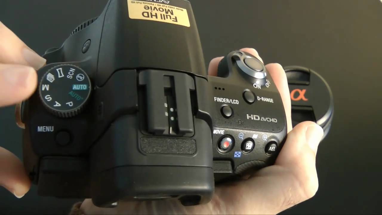 Sony Alpha SLT-A55 VL Digital SLR Camera – Unboxing & Product Tour