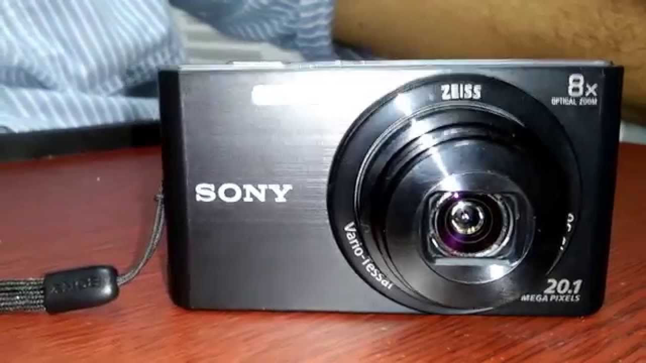 Sony CyberShot DSCW830 20.1 MP Digital Camera Unboxing & Review!