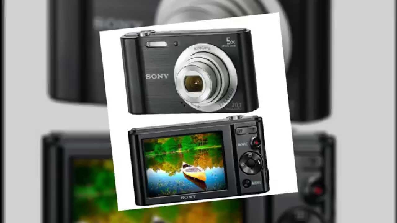 Sony DSCW800 Digital Compact Camera (20.1 MP, 5x Optical Zoom) – Black Product Review