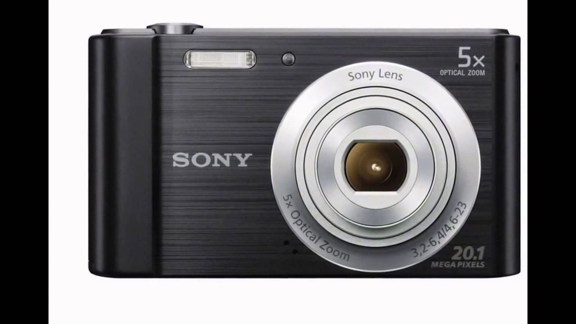 Sony W800 Digital Camera Black Review 2016
