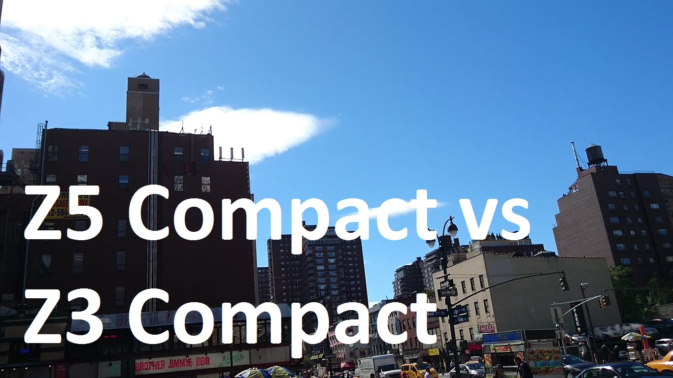 Sony Xperia Z5 Compact vs Z3 Compact Camera Test Comparison