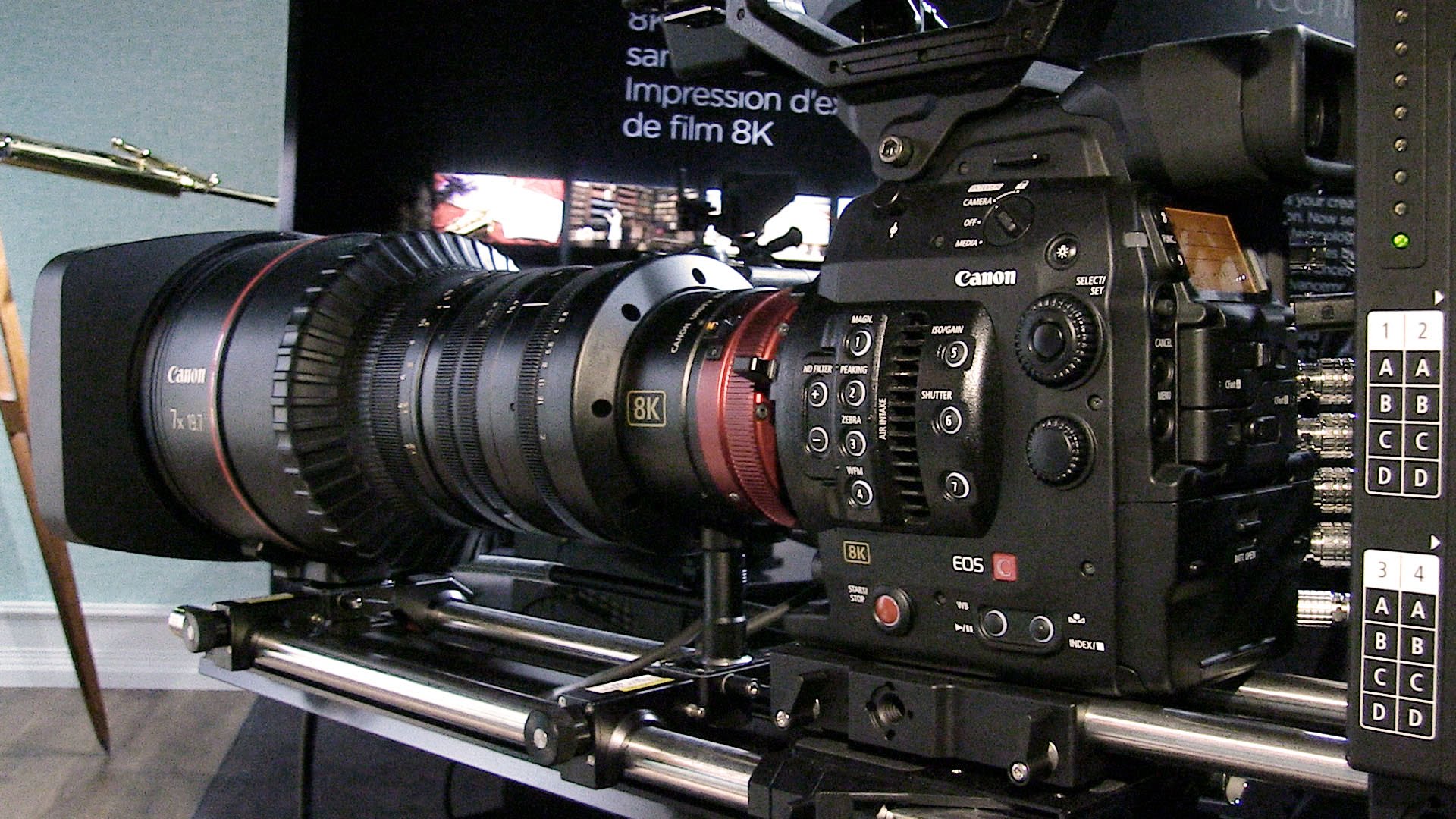Technology Demo: Canon 8K Camera in Paris