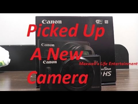 Unboxing and video test canon power shot sx610 hs camera maxwellsworld