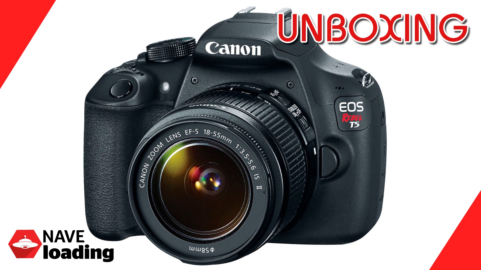 Unboxing – Canon EOS Rebel T5 – Câmera Digital (+ Testes)